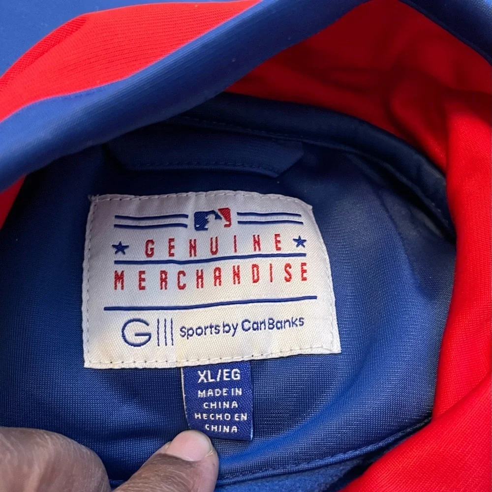Chicago Cubs G-III Sports by Carl Banks Final Four Full-Zip Track Jacket XL men